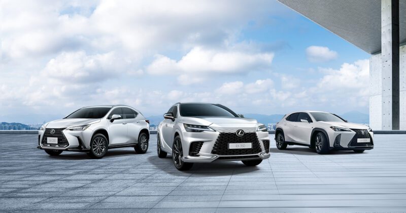 Lexus各車款持續熱銷，7月掛牌3,323台，穩站豪華車市場領導地位。(圖片提供：和泰)